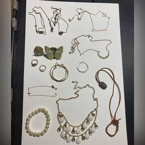Kendra Scott Necklaces w/ Micellaneous Rings, Earrings and Bracelets